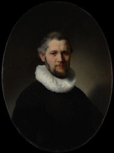 Portrait of a 40-Year-Old Man by Rembrandt van Rijn